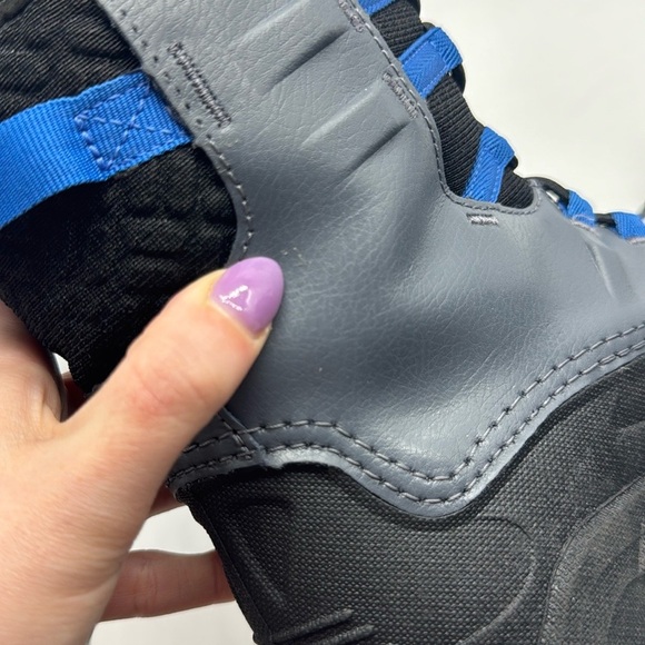 NWT Columbia Youth Unisex Bugaboot Celsius Waterproof Winter Boot Gray Blue 4 - Picture 9 of 12